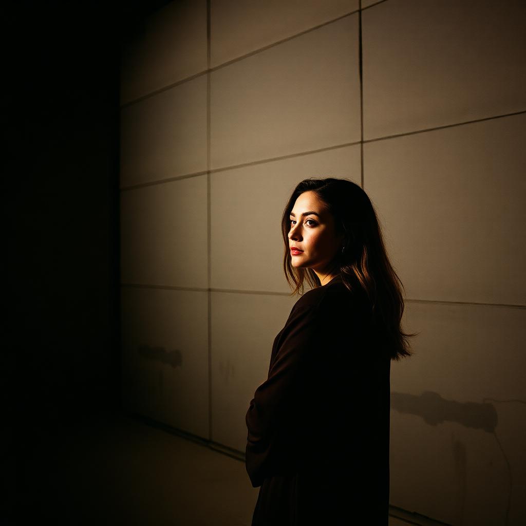 Portrait, hard light